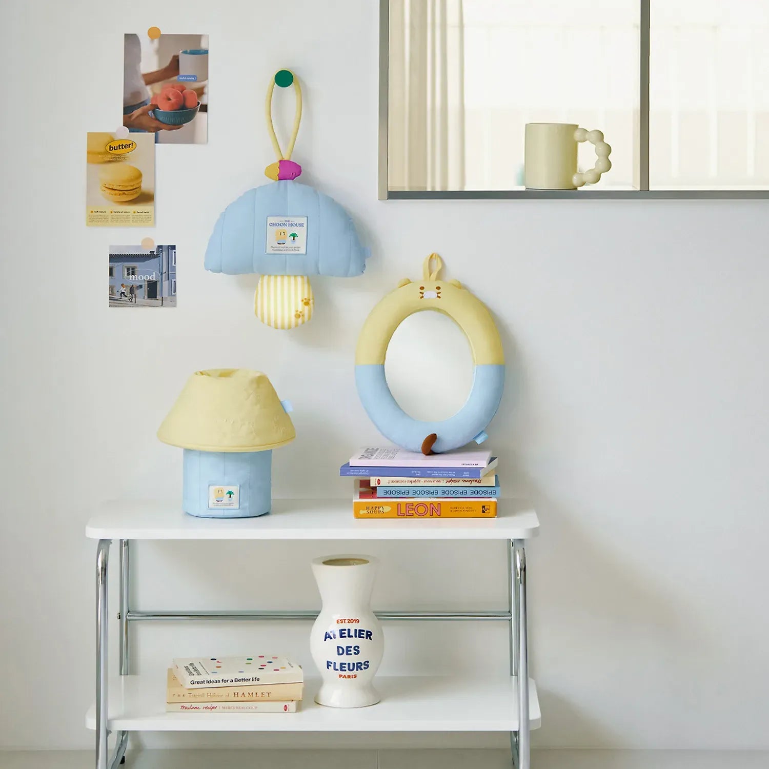 [KAKAO FRIENDS] CHOONHOUSE Cushion Mirror Chunsik Edition