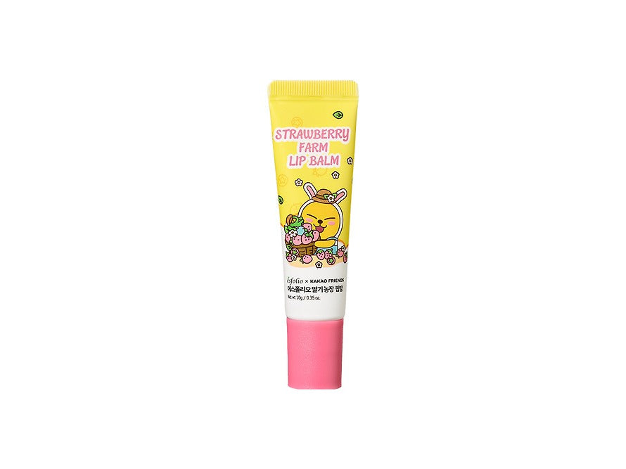 [KAKAO FRIENDS]Farm Lip Balm Peach Strawberry Tangerine Lip Care