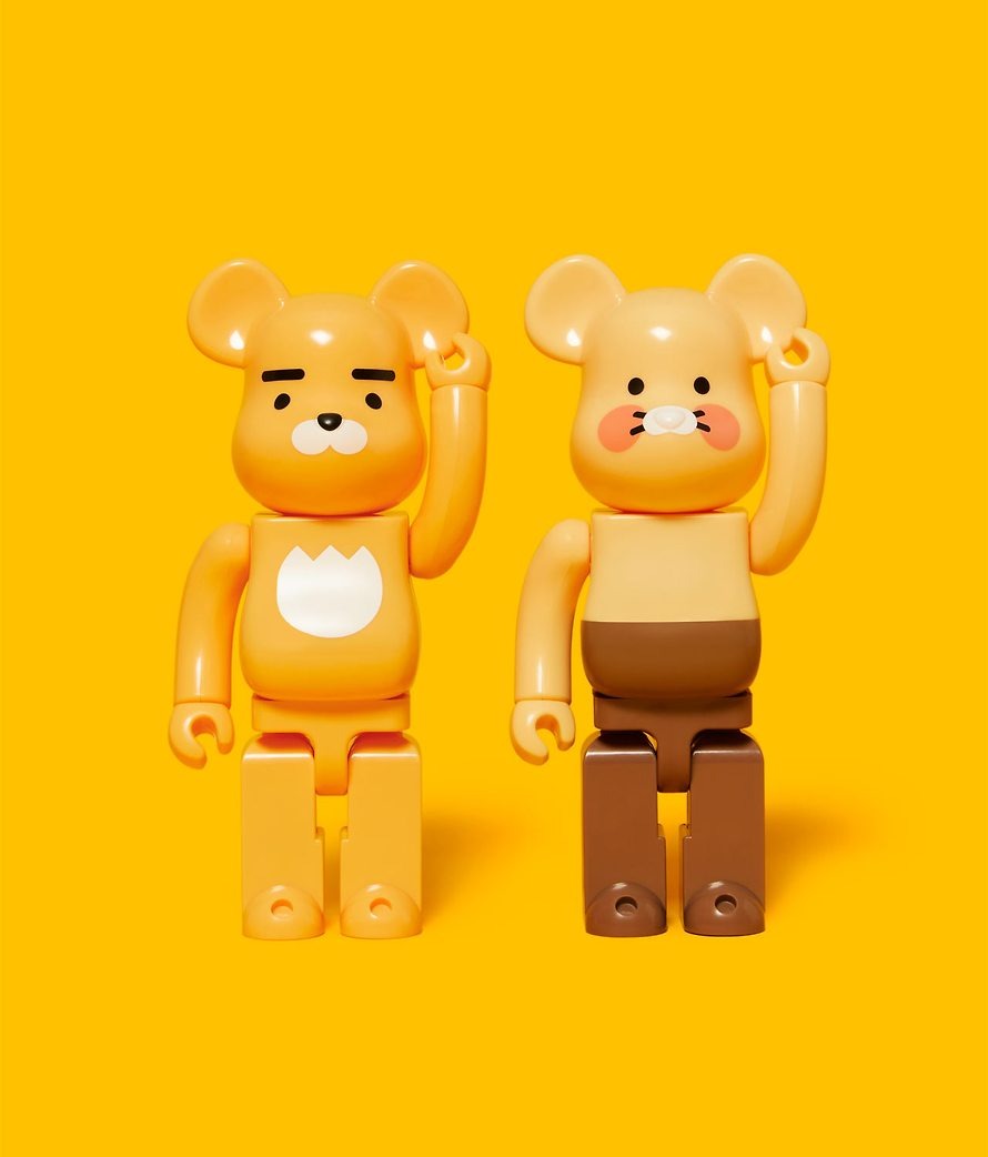 [KAKAO FRIENDS]BE@RBRICK 100% CHUNSIK/RYAN