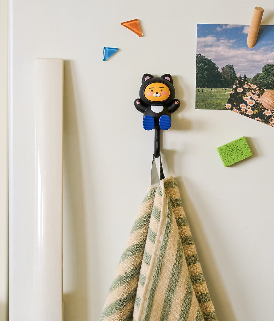 [KAKAO FRIENDS]Kakao Friends Choonsik Ryan Multi Wall Hook Key Holder Cute Character Hanger