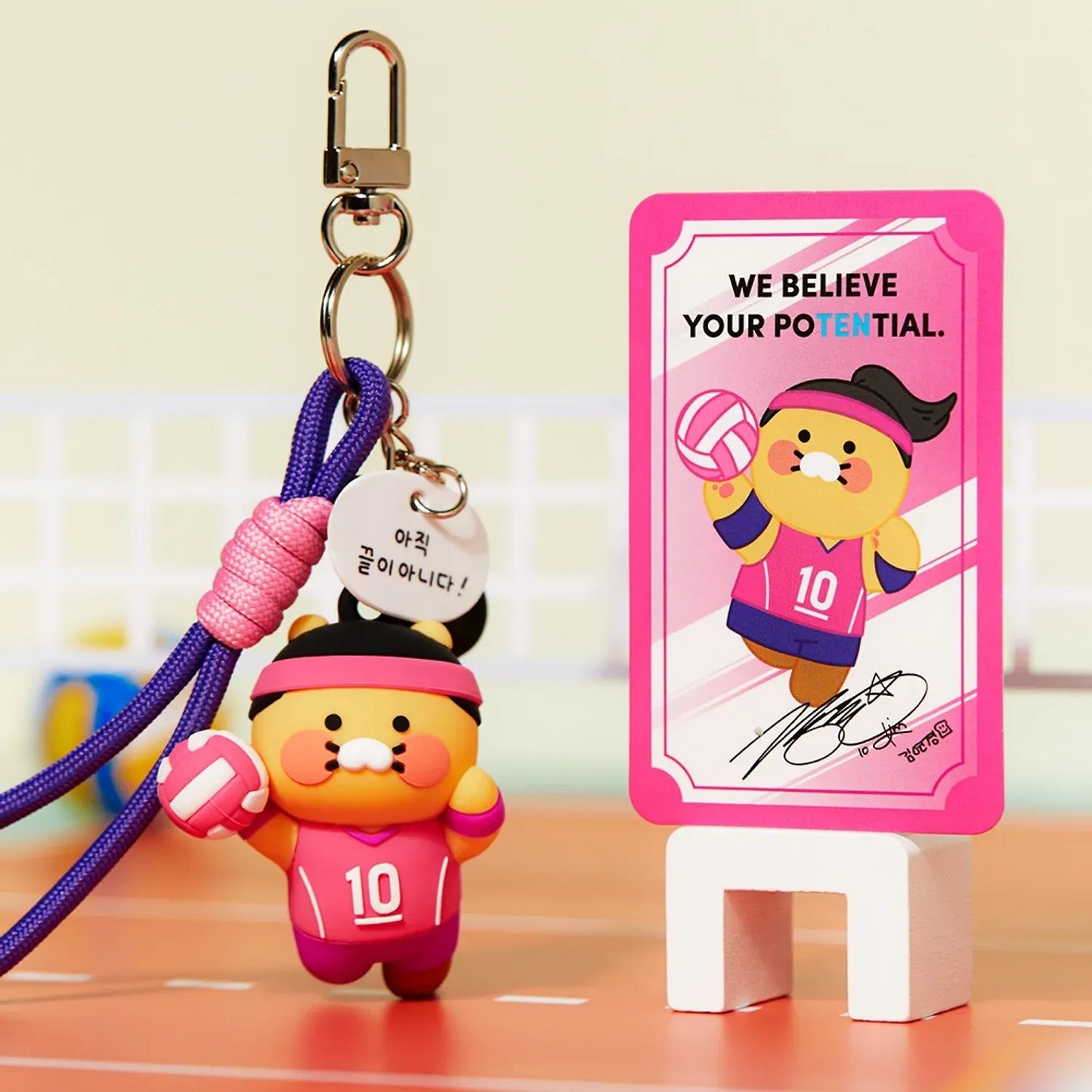 [KAKAO FRIENDS] Kim Yeon koung X Friends Random Figure Keyring (1 of 3) Chunsik