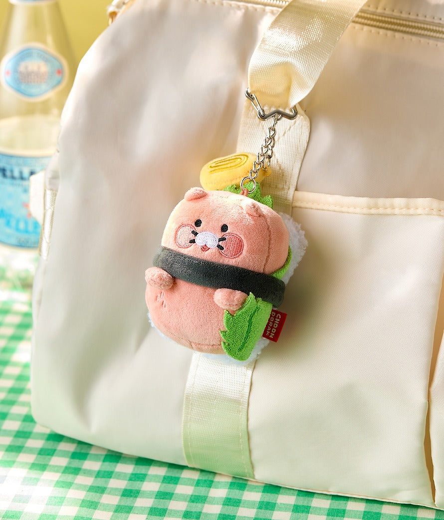 [KAKAO FRIENDS] Chunsik Musubi Plush Keyring Chundorak Series