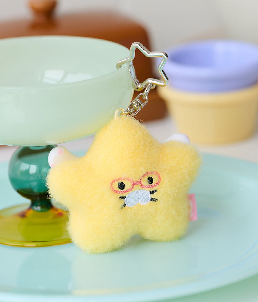 [KAKAO FRIENDS] Star Chunshik Star Plush Keyring
