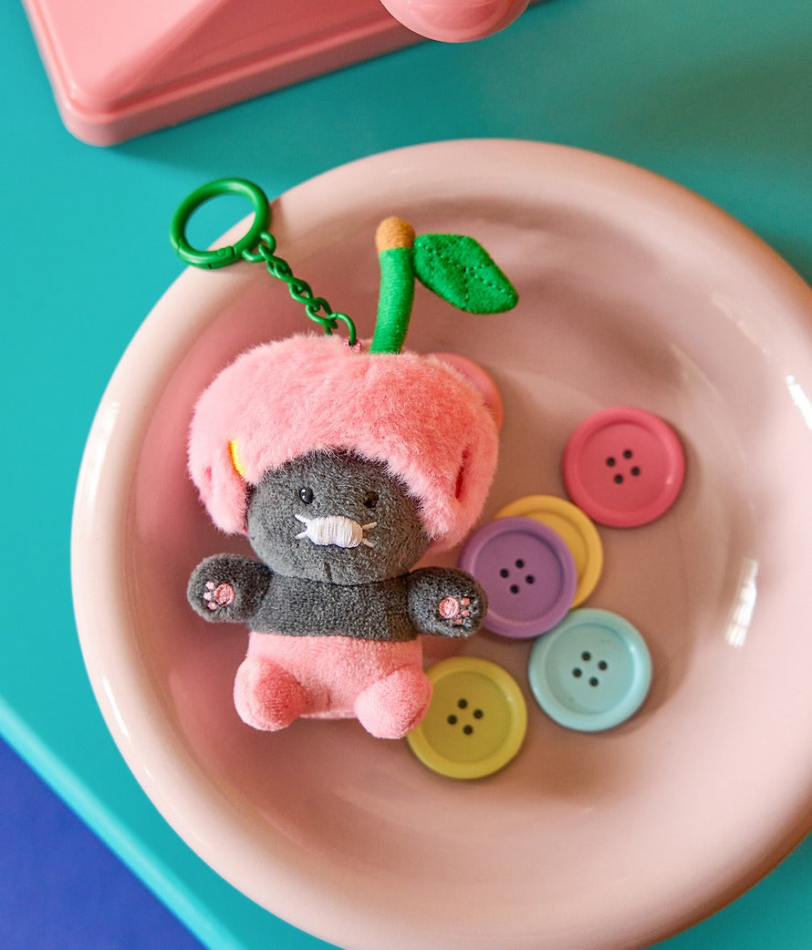 [KAKAO FRIENDS]Choonsik Cherry Costume Plush Keyring Series