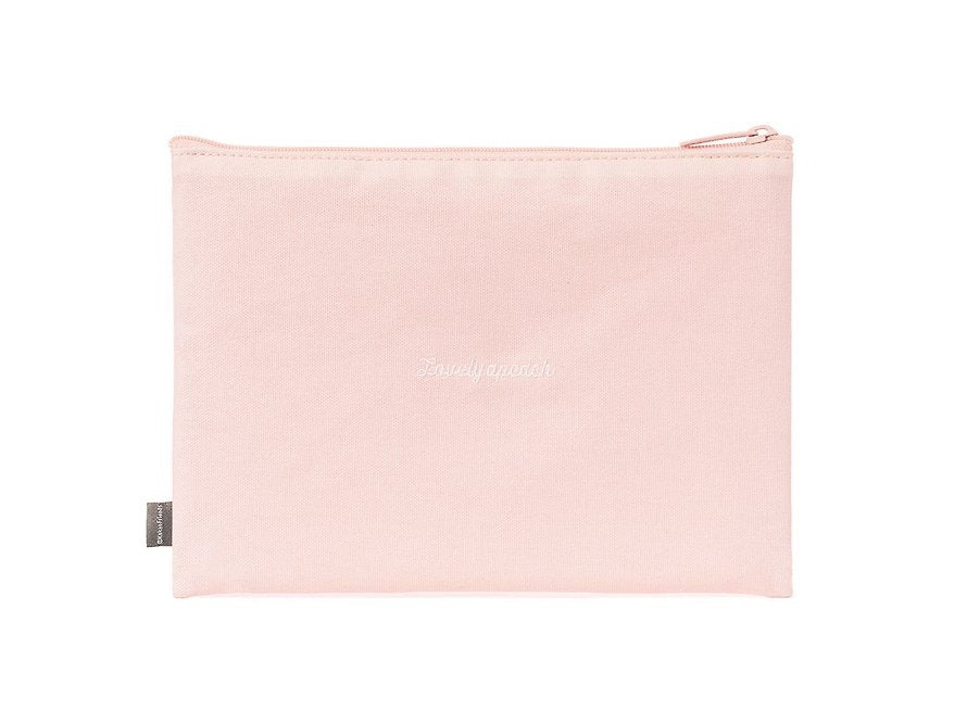[KAKAO FRIENDS] Lovely Apeach Flat Pouch Face Edition