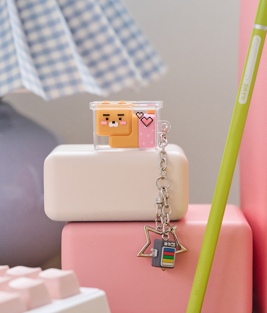 [KAKAO FRIENDS]Ryan Cube Figure Keyring