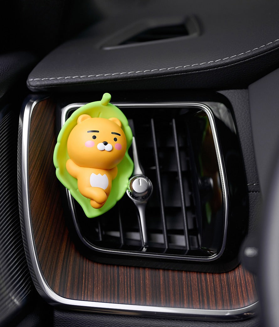 [KAKAO FRIENDS]Kakao Friends Ryan Car Air Freshener Dashboard Vent Clip Aroma Diffuser