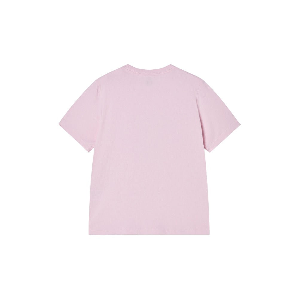 [LINE FRIEND]SWOMAN BROWN LINE FRIENDS SHORT SLEEVE T-SHIRT