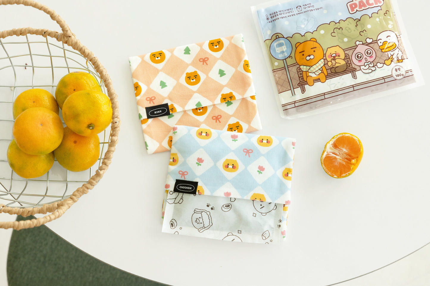 [KAKAO FRIENDS] Hot Pack Pouch Warm Winter Hand Warmer Case