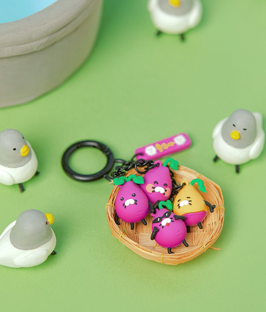 [KAKAO FRIENDS]Chunguma Family Figure Keyring