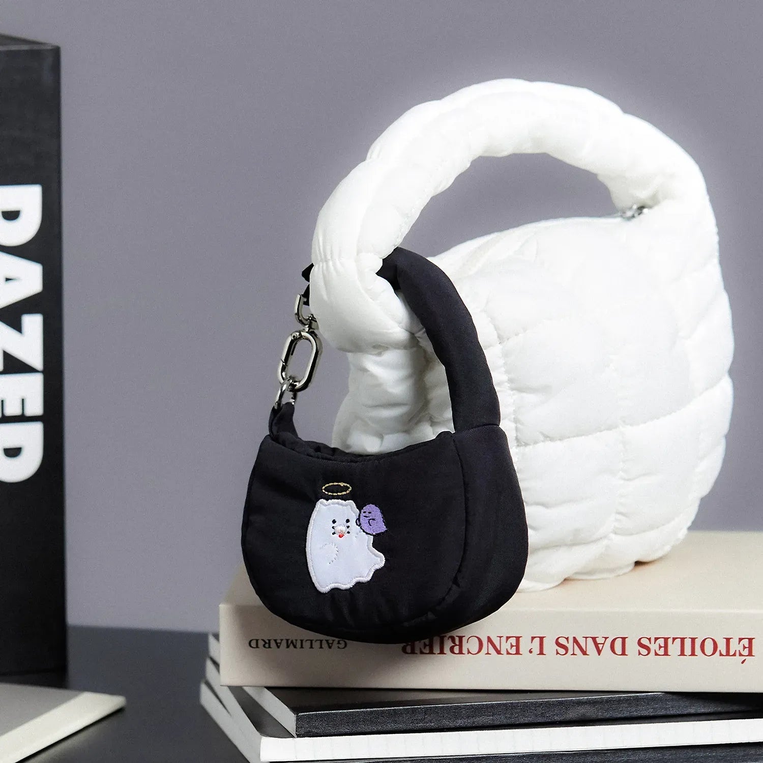 [KAKAO FRIENDS] Nyang Nyang Special Black Nano Bag Chunsik Ghost