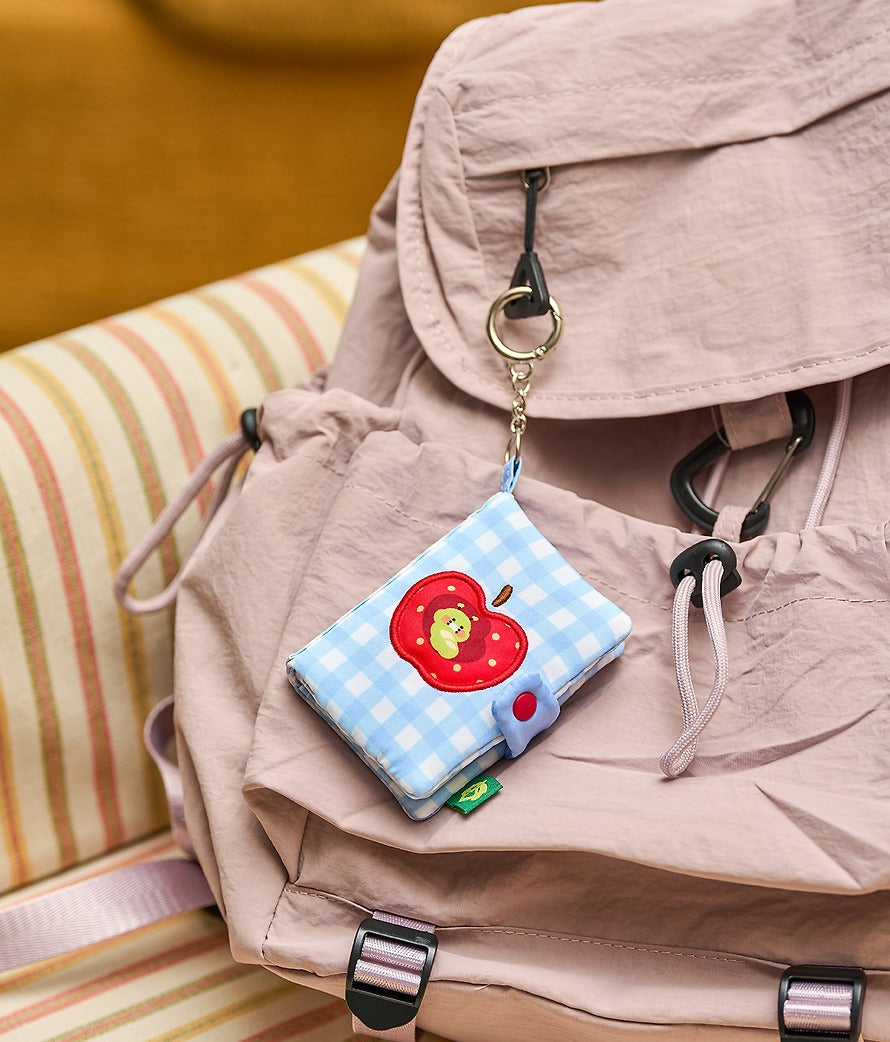 [KAKAO FRIENDS]Choonsik Book Cover Bag Cute Fabric Book Sleeve Kpop Character Organizer