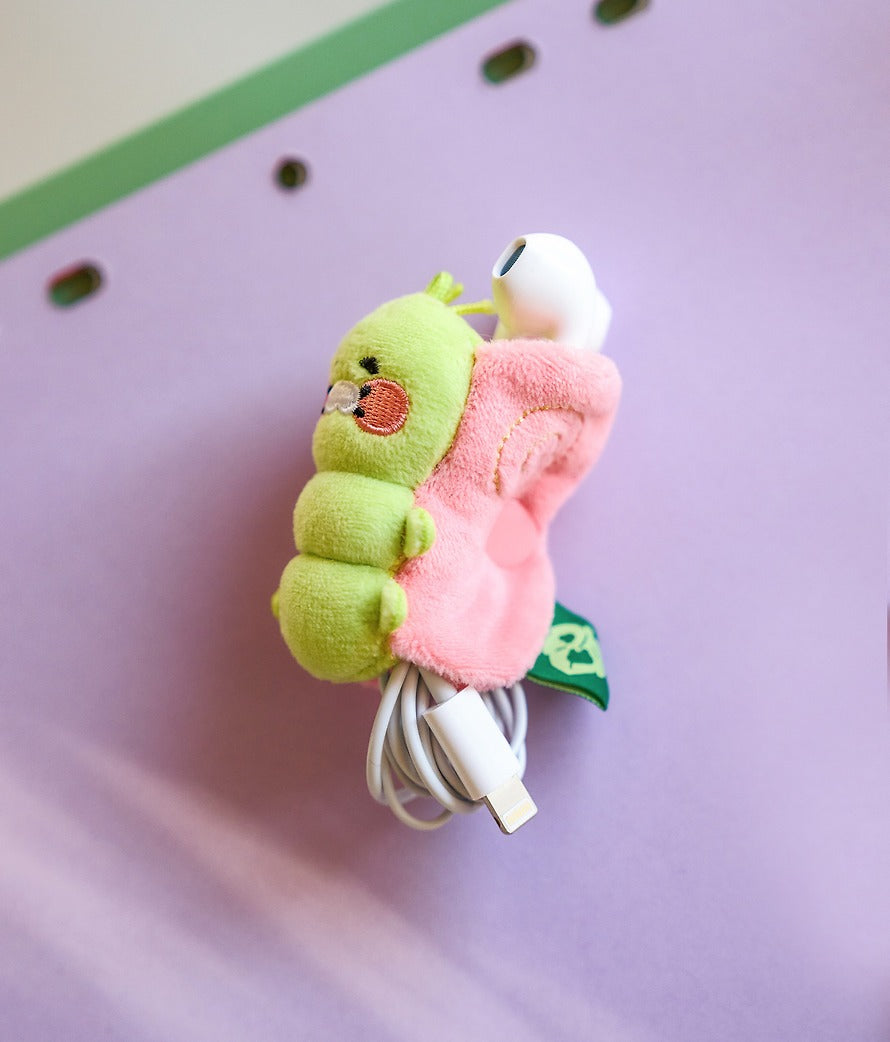 [KAKAO FRIENDS]Character Plush Keyring Soft Doll Keychain Cute Animal Bag Charm Gift