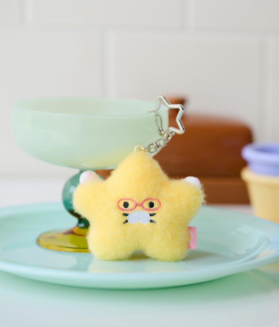 [KAKAO FRIENDS] Star Chunshik Star Plush Keyring
