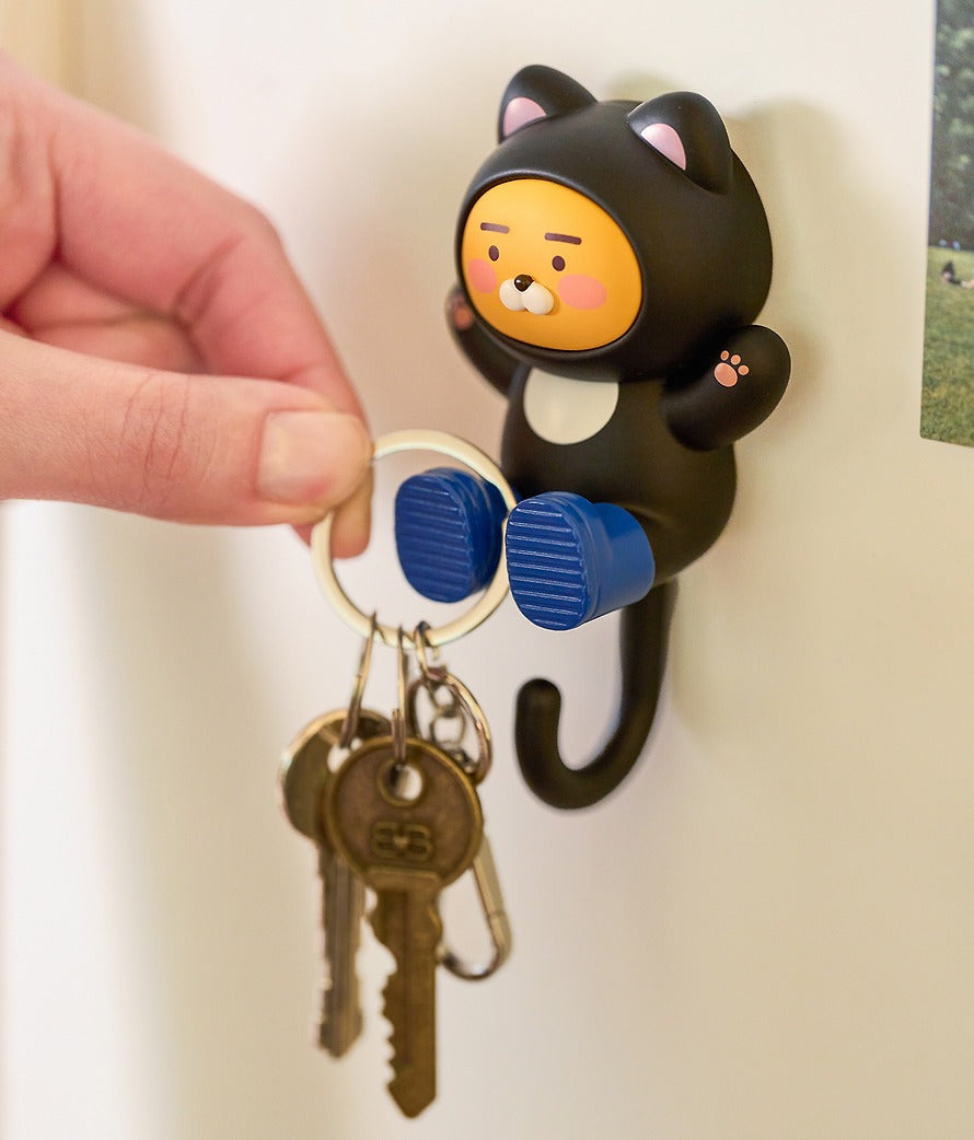 [KAKAO FRIENDS]Kakao Friends Choonsik Ryan Multi Wall Hook Key Holder Cute Character Hanger