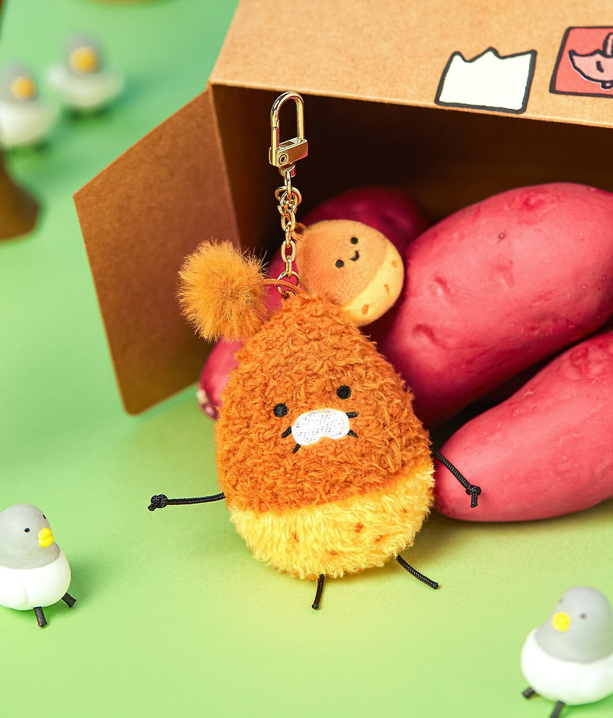 [KAKAO FRIENDS]Chunguma Smile Potato Mini Plush Keyring