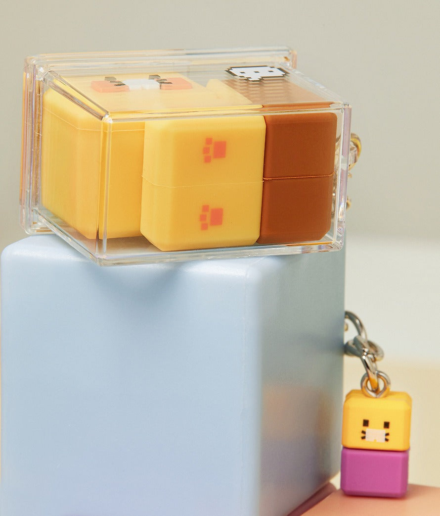 [KAKAO FRIENDS]Choonsik Cube Figure Keyring