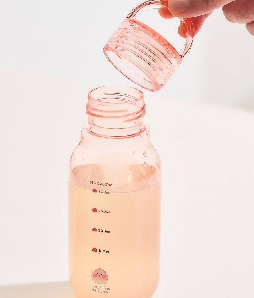 [KAKAO FRIENDS] Peach Water Bottle Portable Drink Bottle Apeach