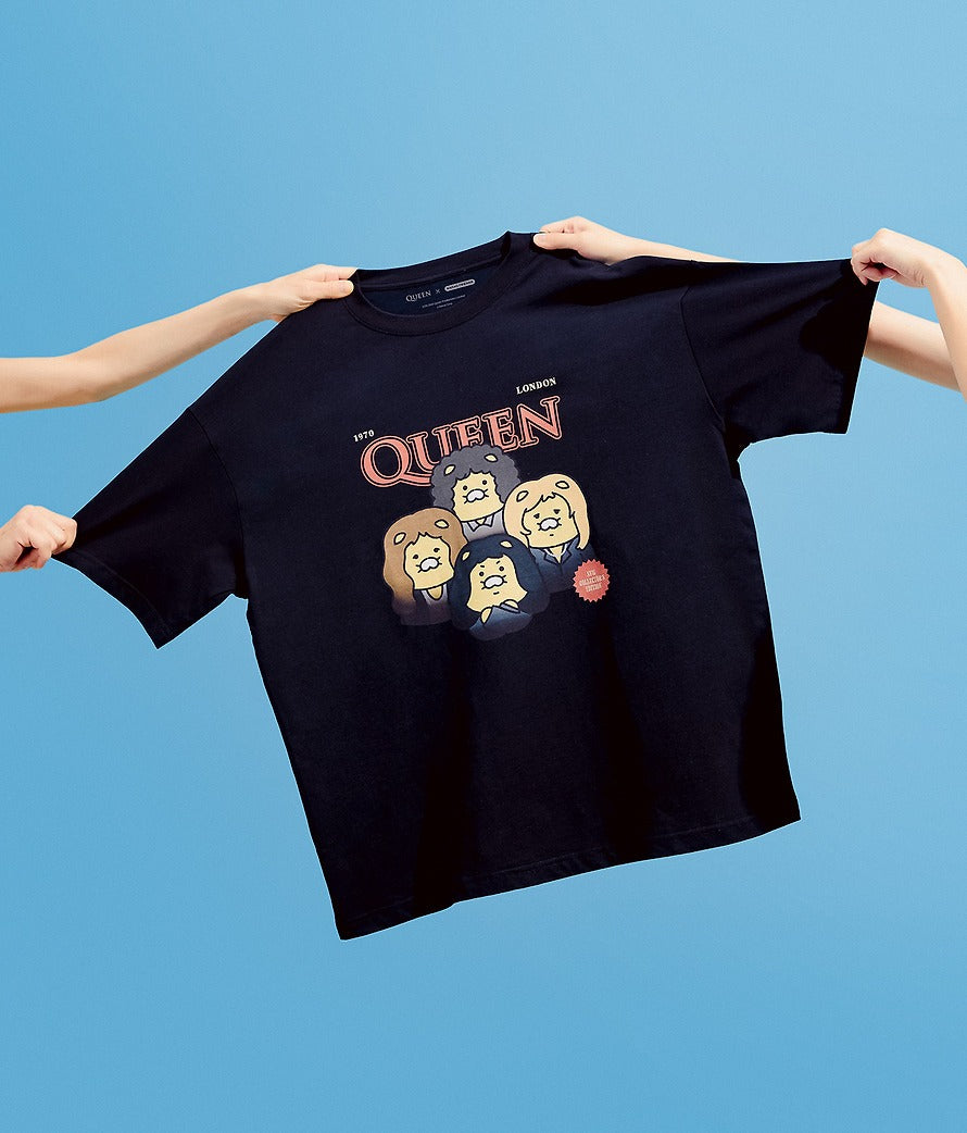 [KAKAO FRIENDS] QUEEN x Kakao Friends T-Shirt  Chunshik