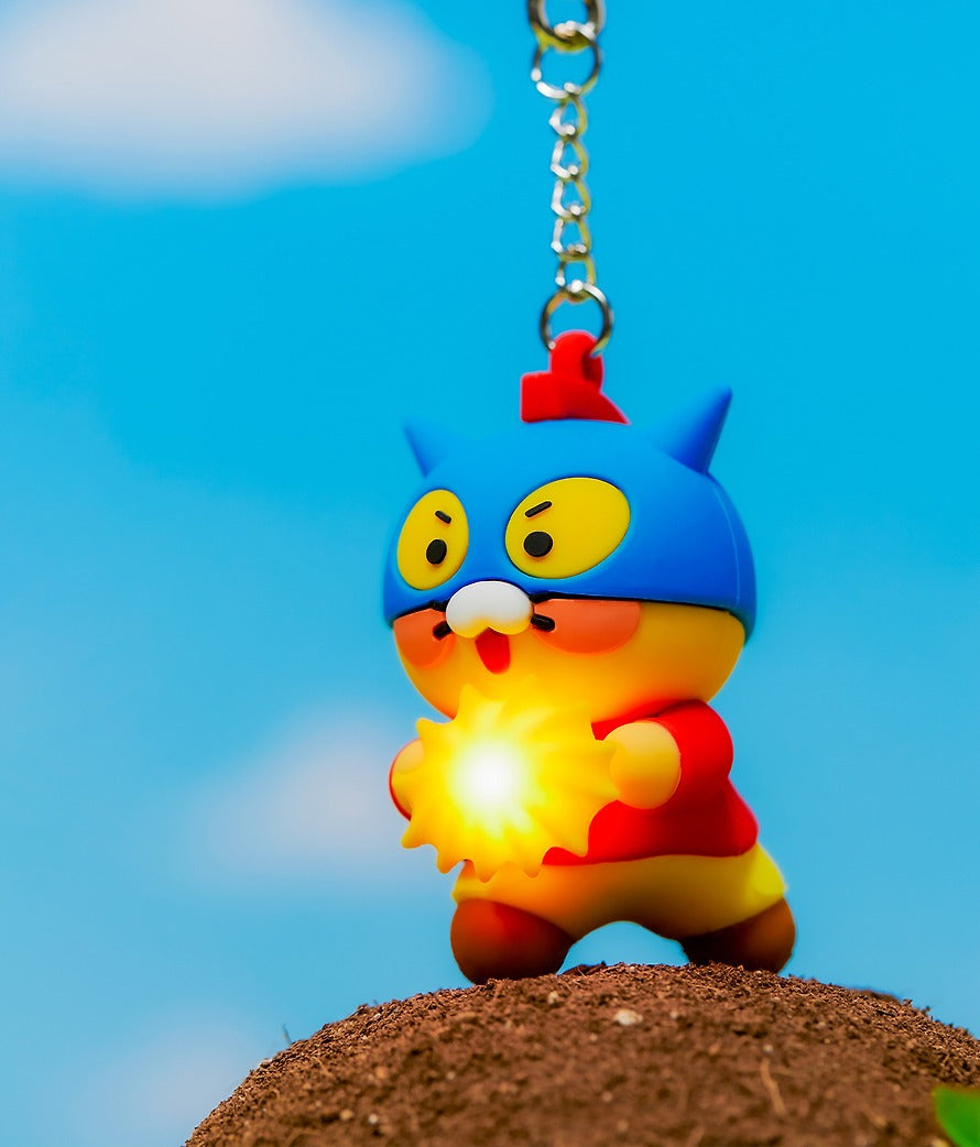 [KAKAO FRIENDS]Crayon Shin-chan x Kakao Friends Action Kamen LED Figure Keyring