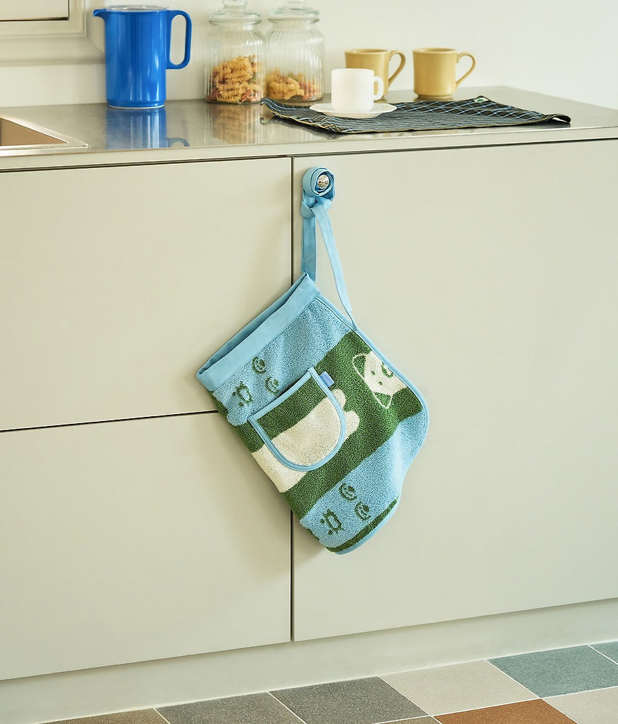 [KAKAO FRIENDS]FRIENDAY Terry Waist Apron Chunshik Kitchen Apron