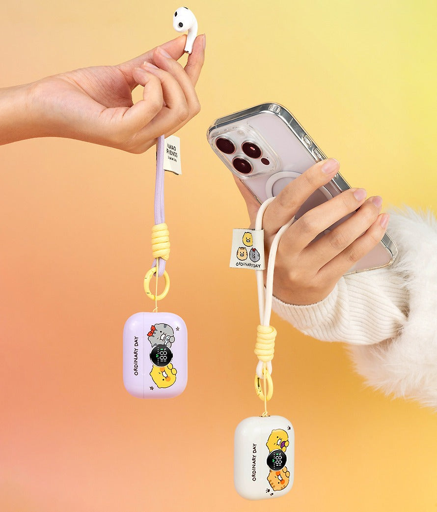 [KAKAO FRIENDS]Kakao Friends Choonsik Wireless Bluetooth Earbuds Ordinary Day Earphones