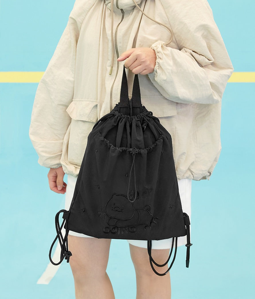 [KAKAO FRIENDS]Chunsik Sports Drawstring Bag Lifestyle Series