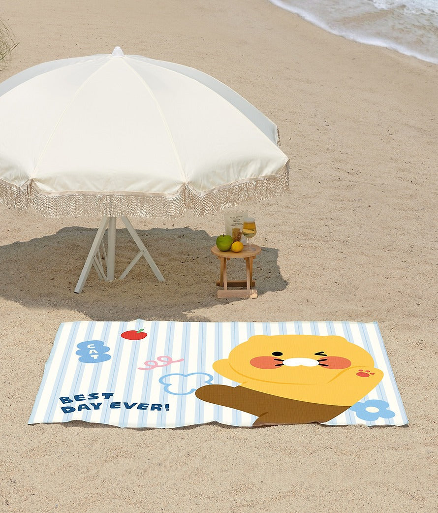 [KAKAO FRIENDS]Chunsik Foldable Picnic Mat with Pouch