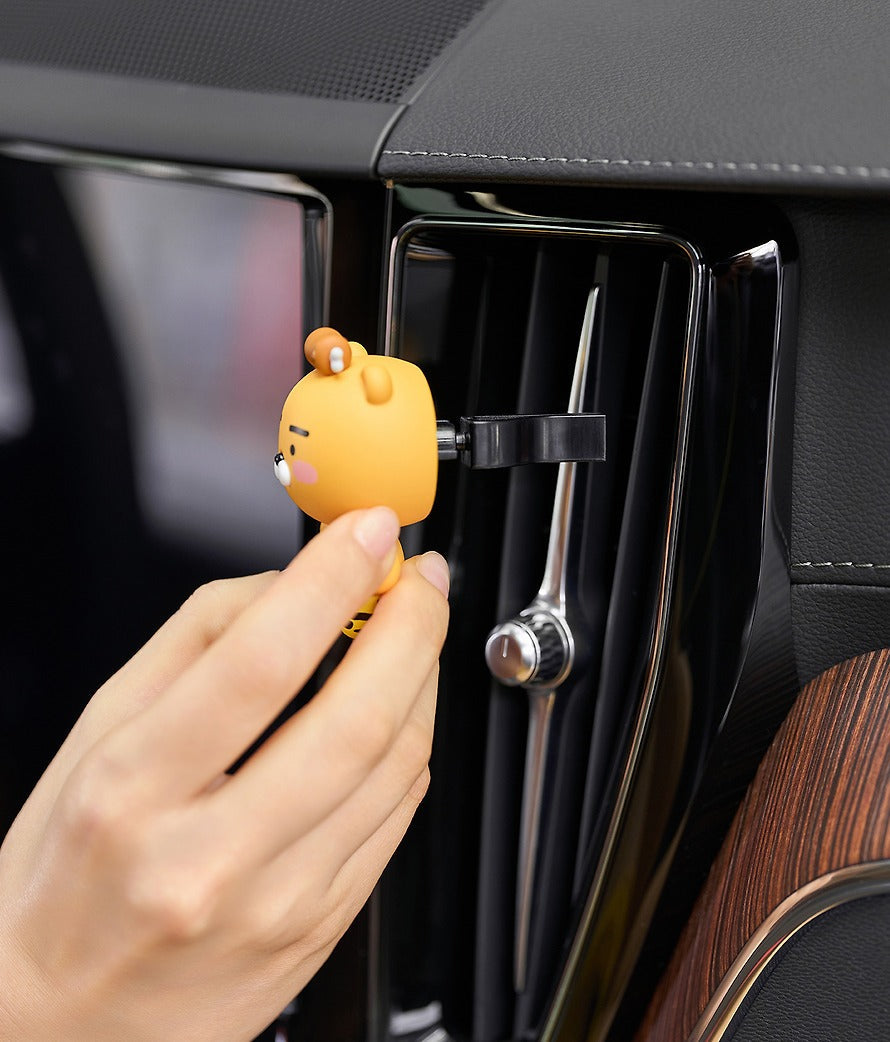 [KAKAO FRIENDS]Kakao Friends Ryan Car Air Freshener Dashboard Vent Clip Aroma Diffuser