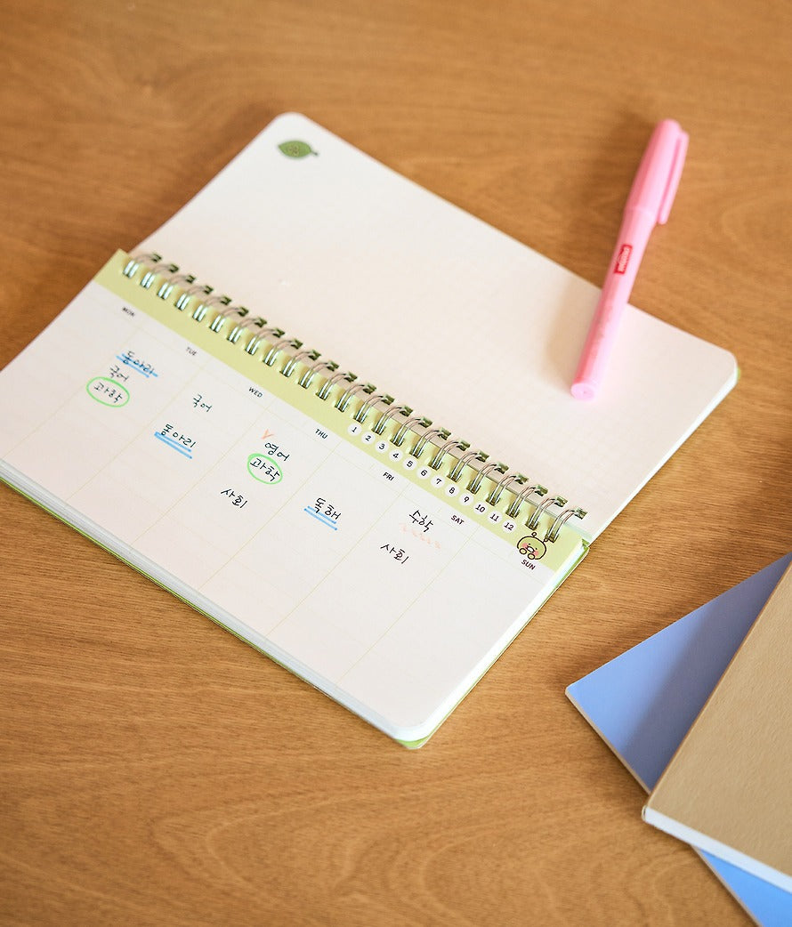 [KAKAO FRIENDS]Choonsik Spring Friends Weekly Planner