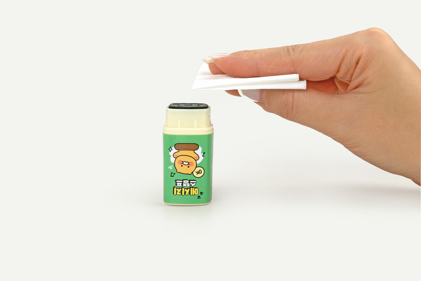 [KAKAO FRIENDS] Square Stamp Set (5pcs) Compliment & Message Stamps for Diary Decoration