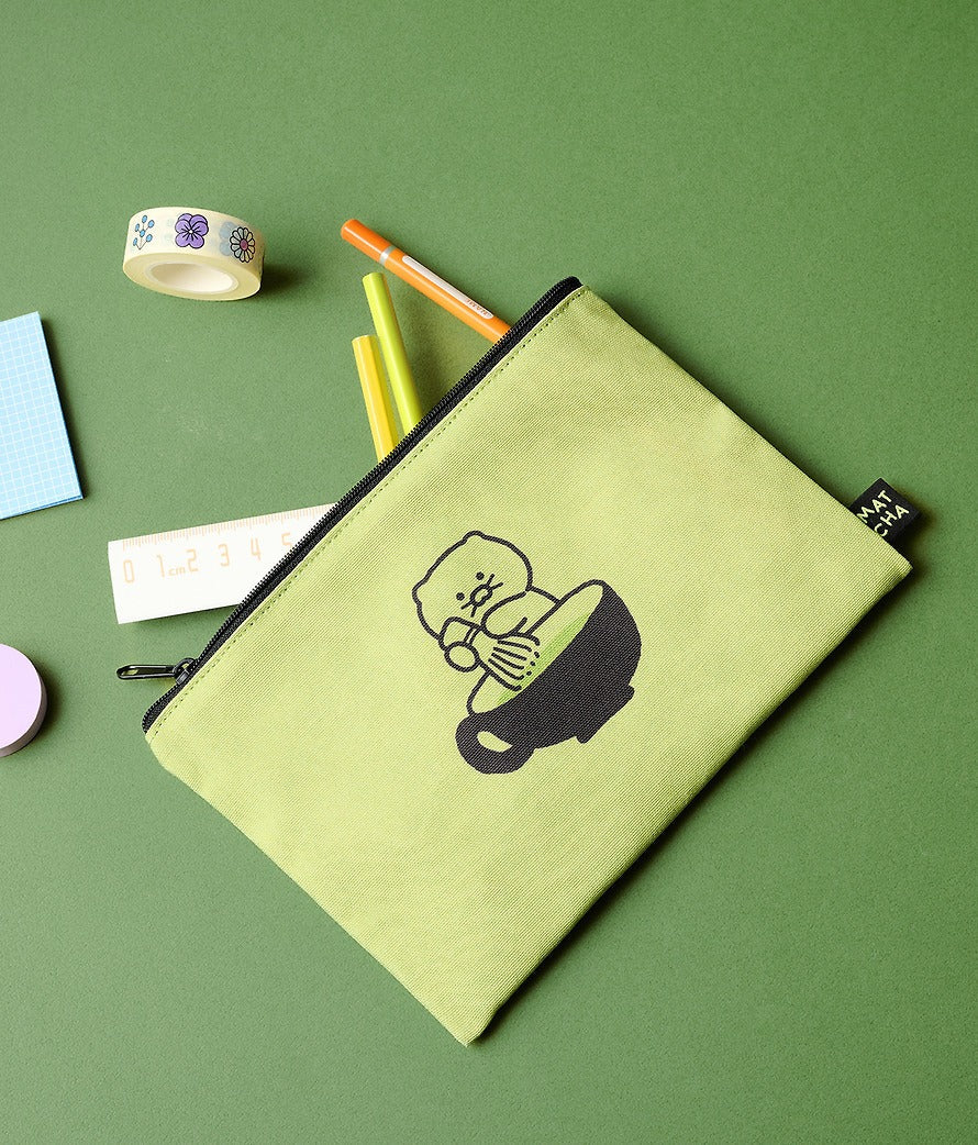 [KAKAO FRIENDS]Matcha Pouch Cosmetic Bag Chunshik