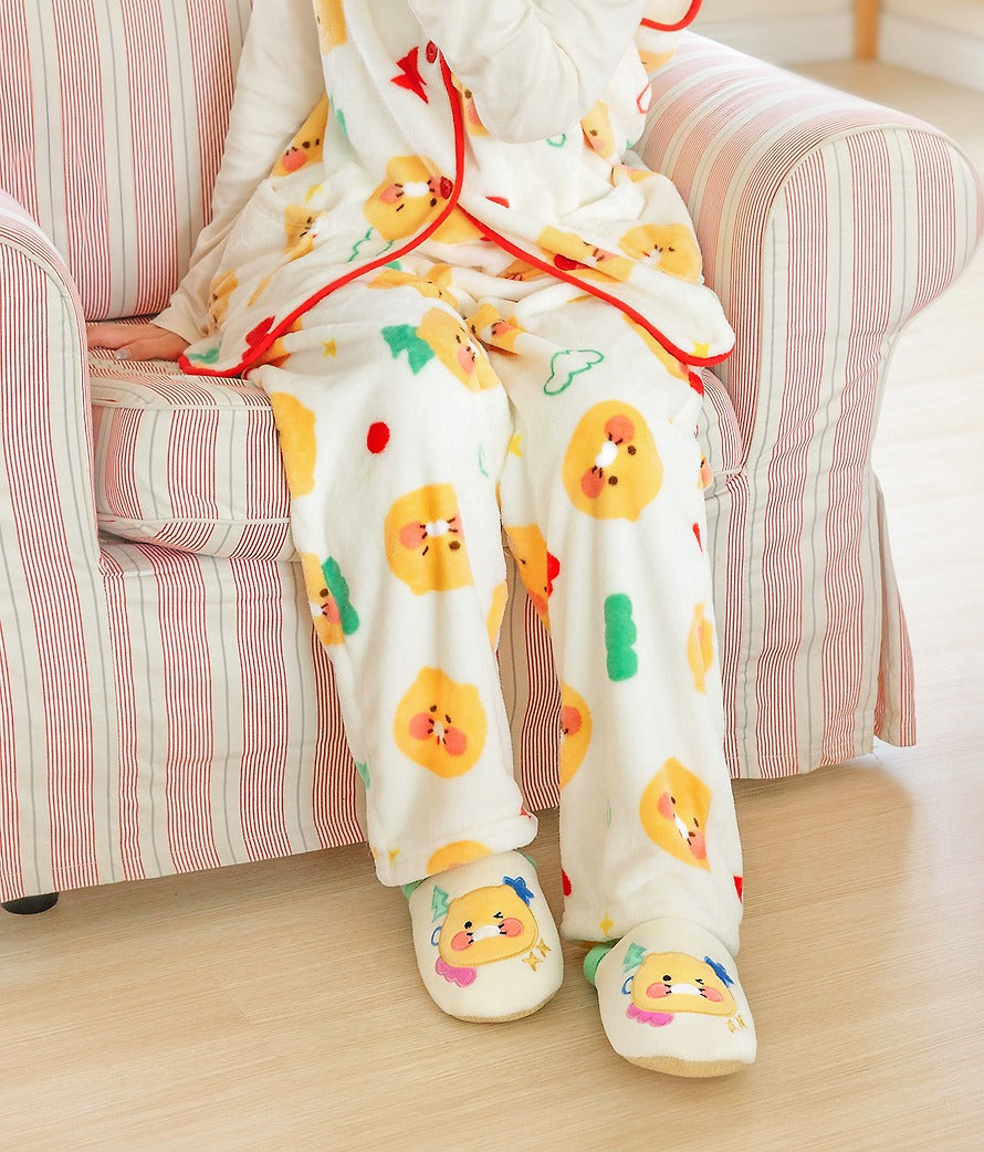 [KAKAO FRIENDS] Cozy Fleece Pants Chunsik/Ryan