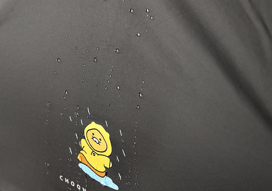 [KAKAO FRIENDS] Chunshik Flower Umbrella Black