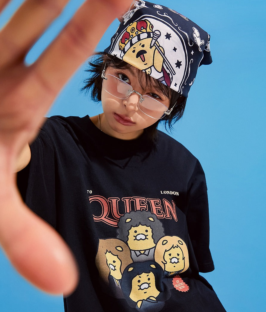 [KAKAO FRIENDS] QUEEN x Kakao Friends T-Shirt  Chunshik