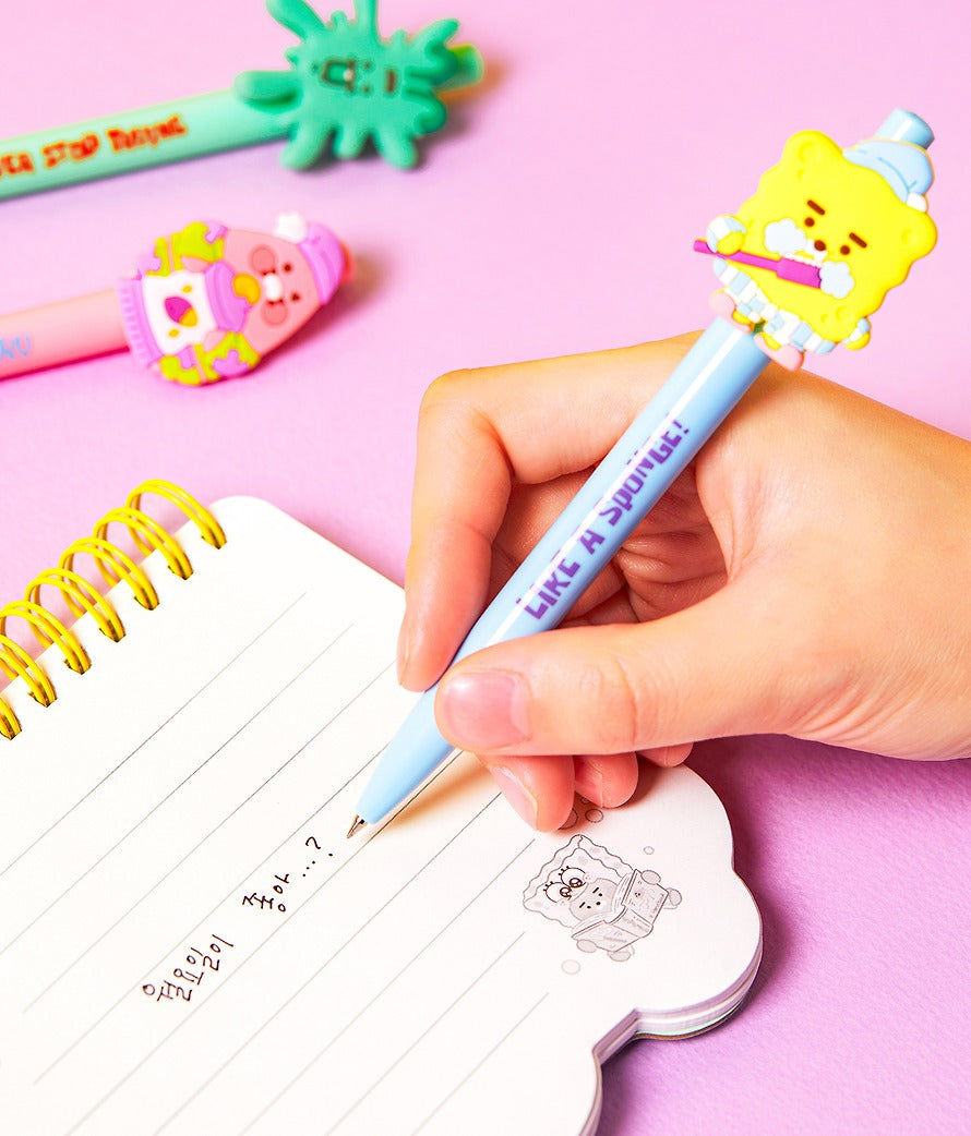 [KAKAO FRIENDS] x SpongeBob Gel Pen Set 3 Pack Stationery