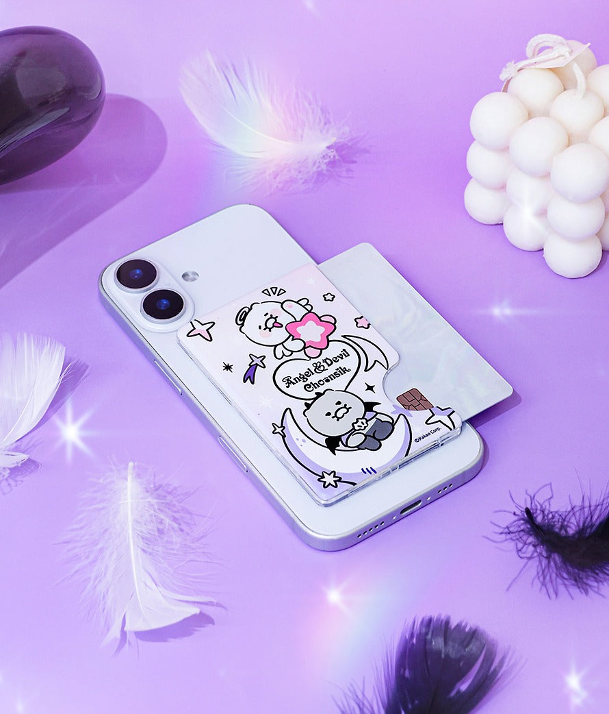 [KAKAO FRIENDS] Angel & Devil MagSafe Card Wallet  Chunsik