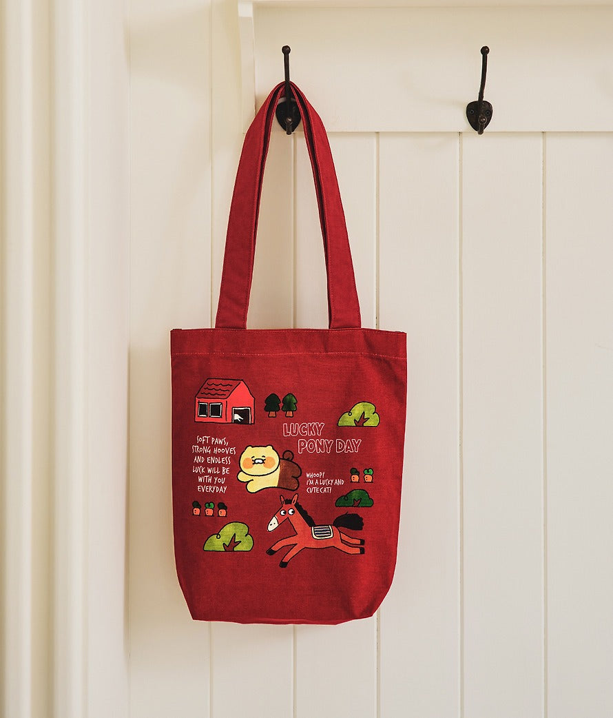[KAKAO FRIENDS]Chunsik Lucky Pony Day Eco Bag
