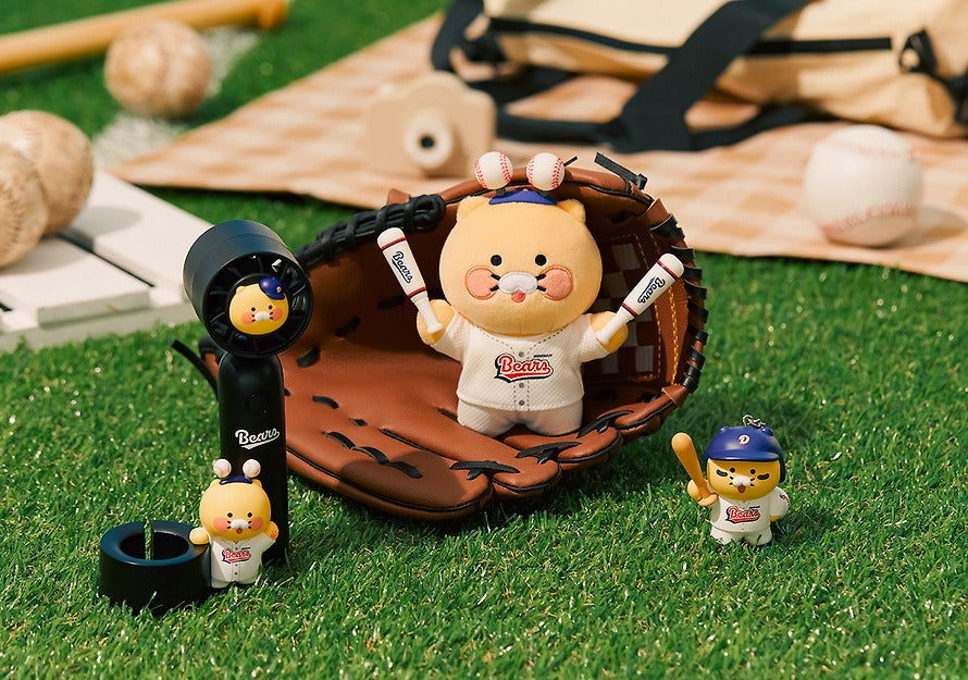 [KAKAO FRIENDS] KBO x Kakao Friends Chunshik Cheerleader Plush Keyring Collection