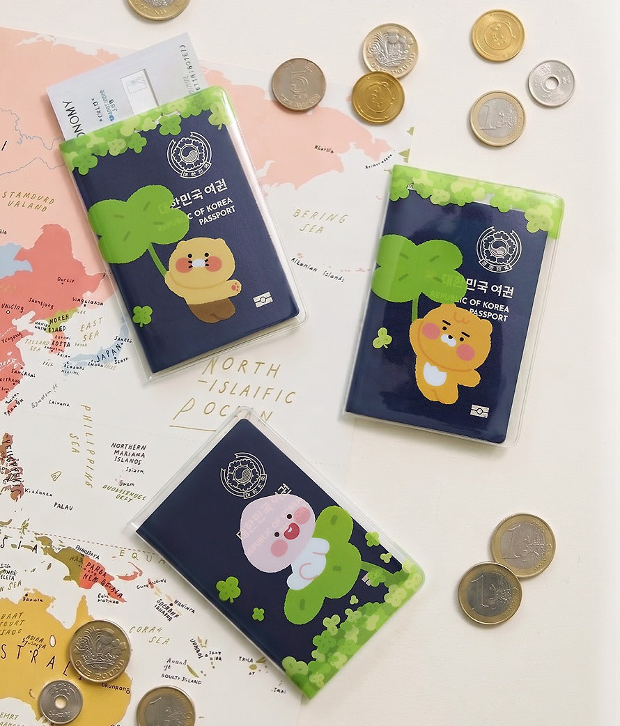 [KAKAO FRIENDS] Passport Cover Collection Chunshik Ryan Apeach
