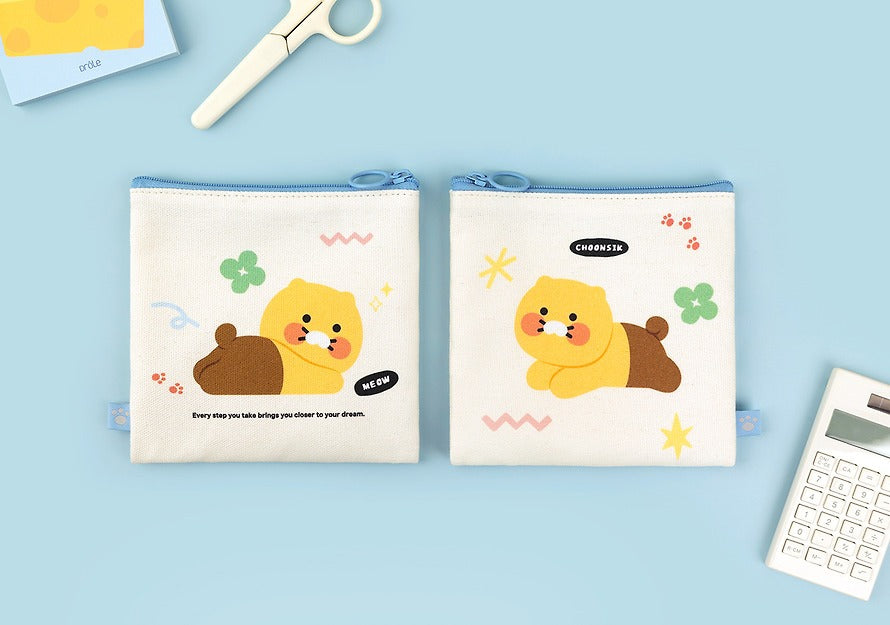 [KAKAO FRIENDS]Chunsik Square Pouch