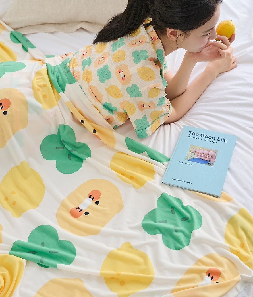[KAKAO FRIENDS]Lucky Day Cool-Touch Home Blanket (Chunsik)