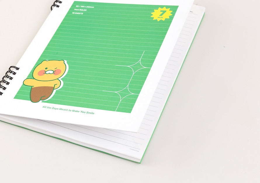 [KAKAO FRIENDS]Vivid Hard Cover Spiral Notebook