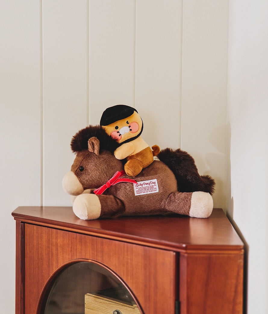 [KAKAO FRIENDS] Chunsik Lucky Pony Day Medium Plush Doll