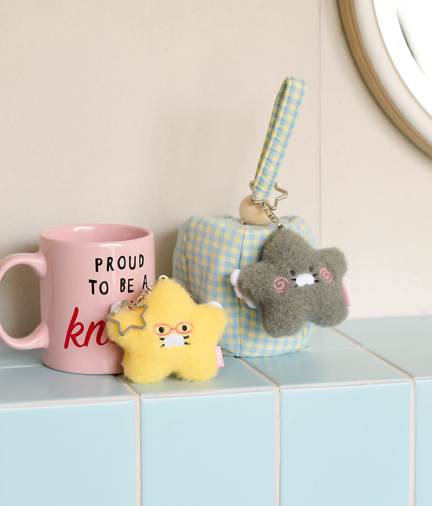 [KAKAO FRIENDS] Star Chunshik Star Plush Keyring