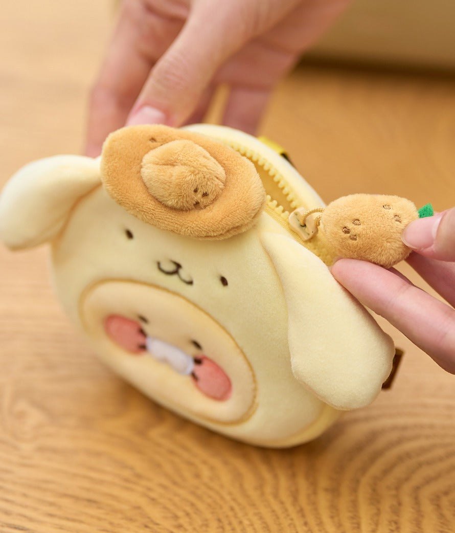 [KAKAO FRIENDS] Pompompurin x Kakao Friends Chunshik Face Pouch