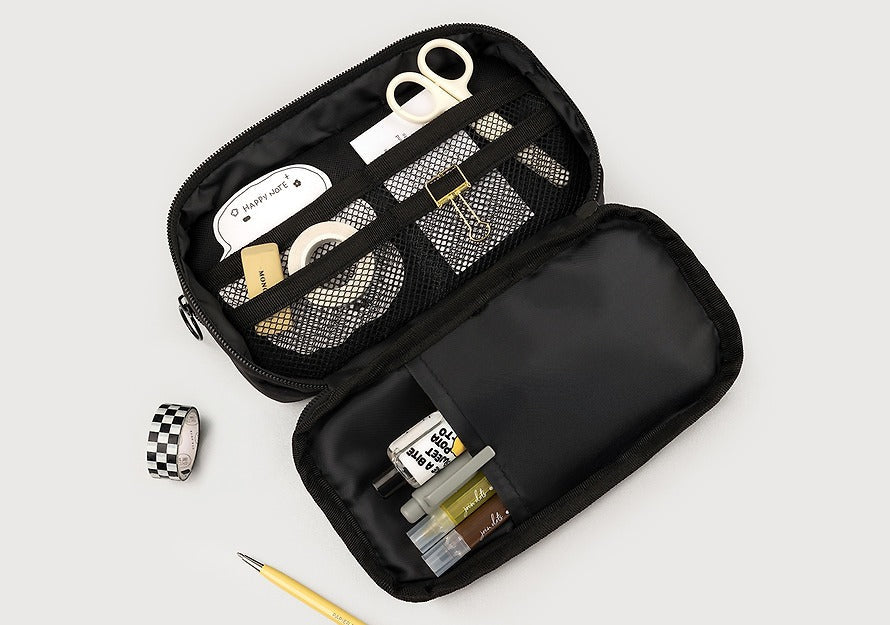 [KAKAO FRIENDS]Choonsik Momo Double Zipper Pencil Pouch