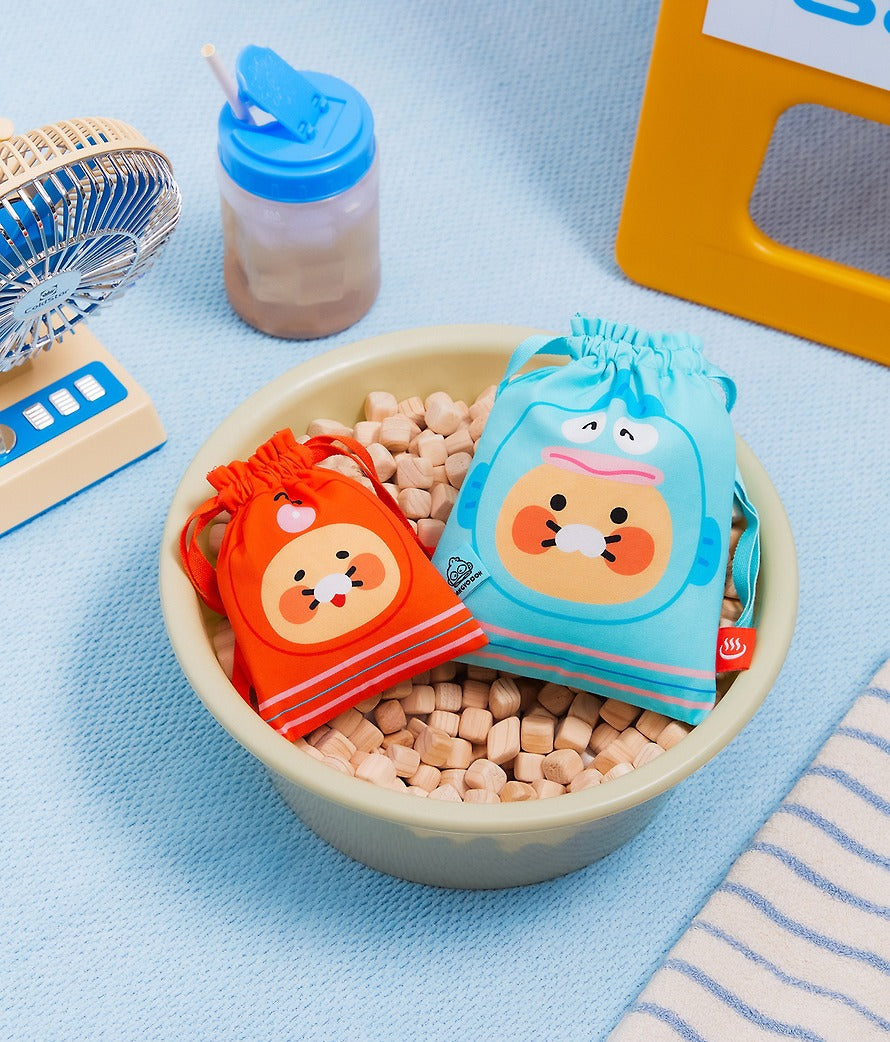 [KAKAO FRIENDS] × Hangyodon Mini Pouch Set (2pcs, Chunsik Ver.)