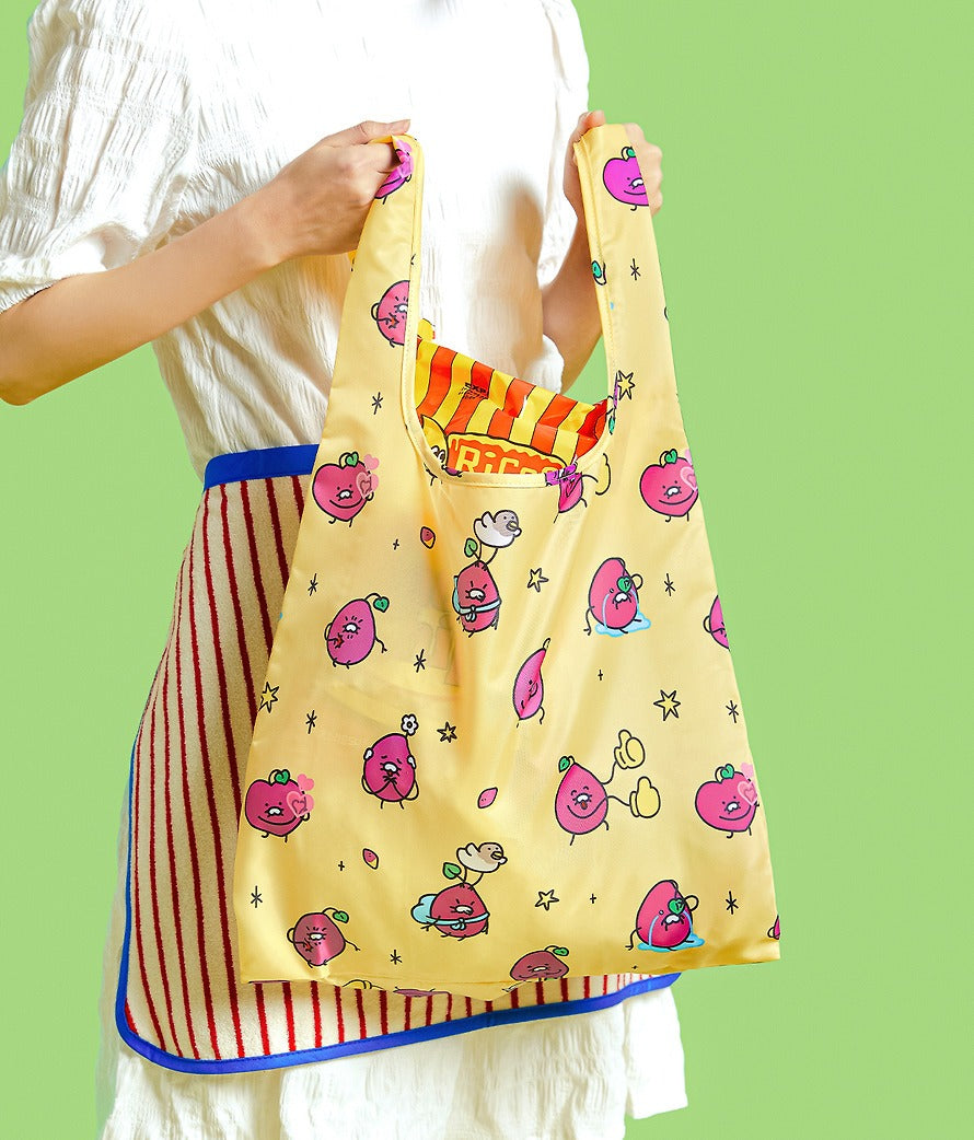 [KAKAO FRIENDS]Chunguma Foldable Pocket Shopping Bag