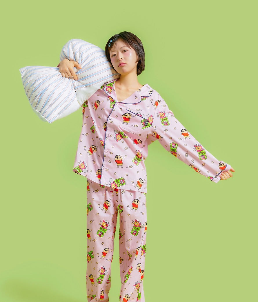 [KAKAO FRIENDS]Crayon Shin-chan x Kakao Friends Women’s Pajama Set